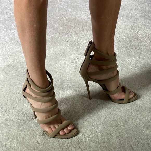 Giuseppe Zanotti platform Mink Suede NEVER WORN - Picture 2 of 14